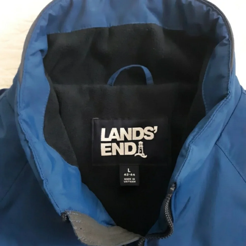 Lands End Nylon Squall Jacket size Large